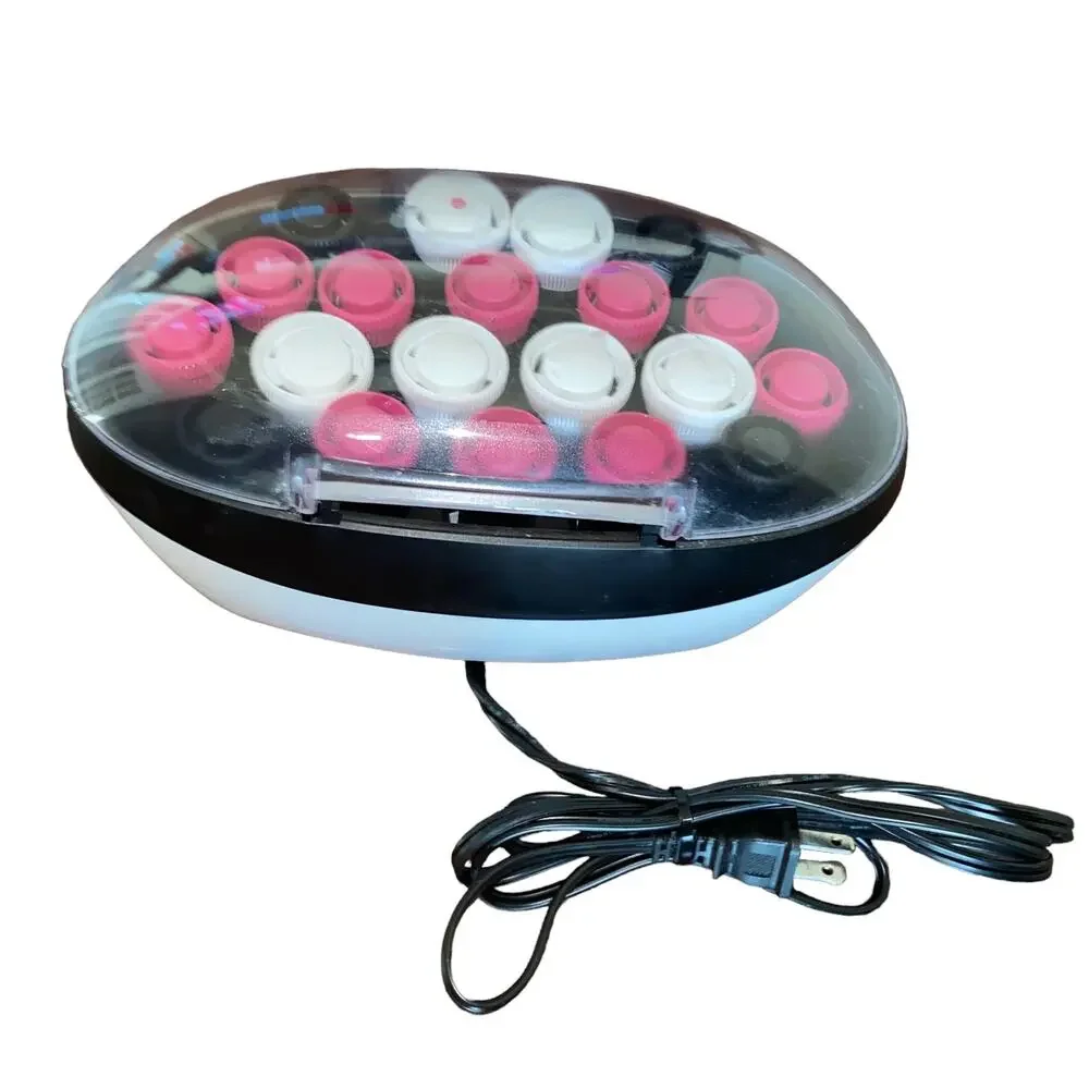 Remington Ionic Protective 20 Velvet Flocked Hot Roller Curler Wax Core 3 Sizes